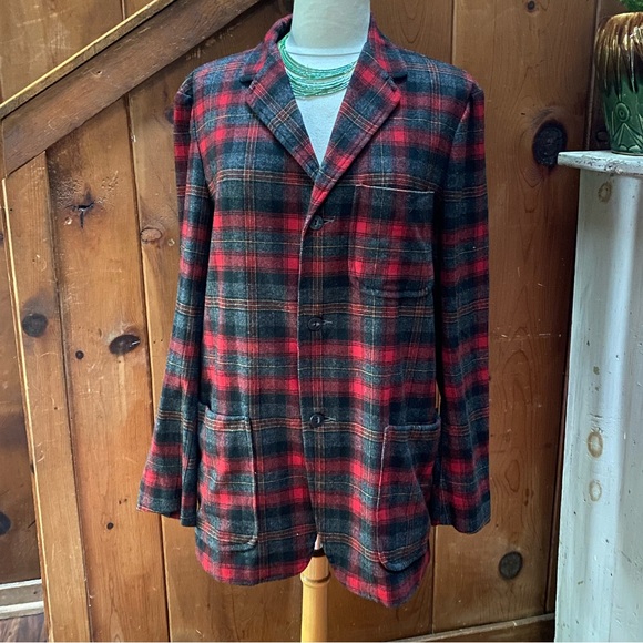 Pendleton Jackets & Blazers - Pendleton Vintage Plaid Wool Coat